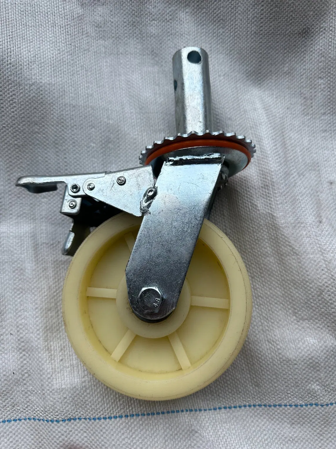 Heavy Duty Steel Caster Wheels for Mobile Scaffolding Construction Sale