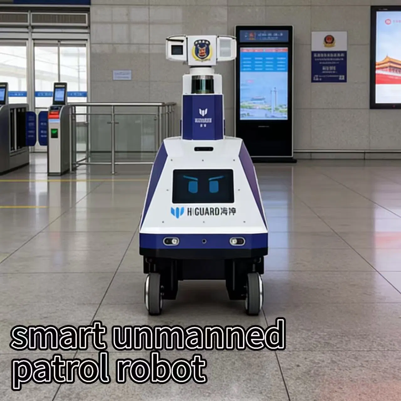 Fully Automatic Smart Vanguard Patrol Robot