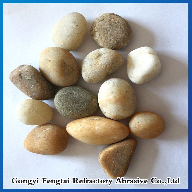 China Natural Black and White Wash River Pebble Stone