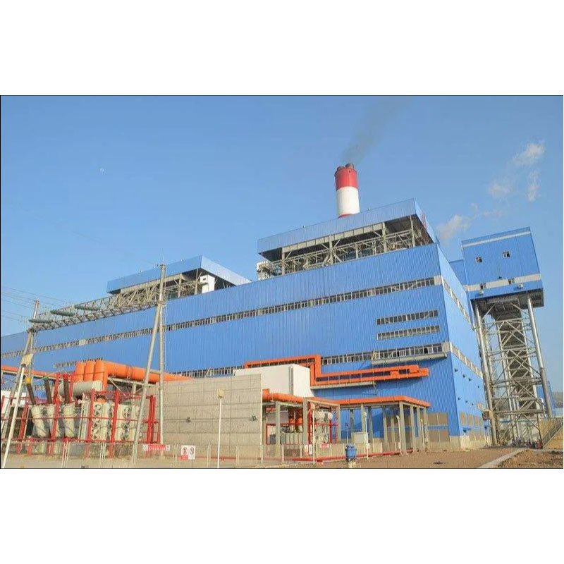 Lightweight Power Plant Steel Structures Minimizing Site Ecological Impact