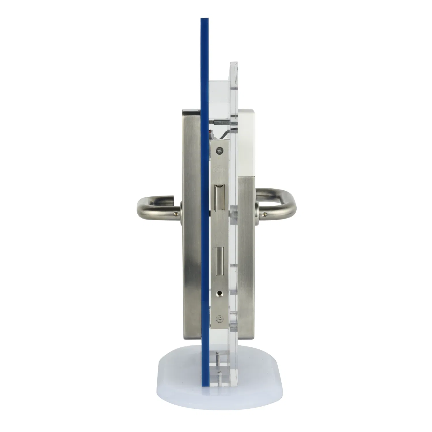 Narrow European Smart Electronic Handle Lock for Hotel and Office