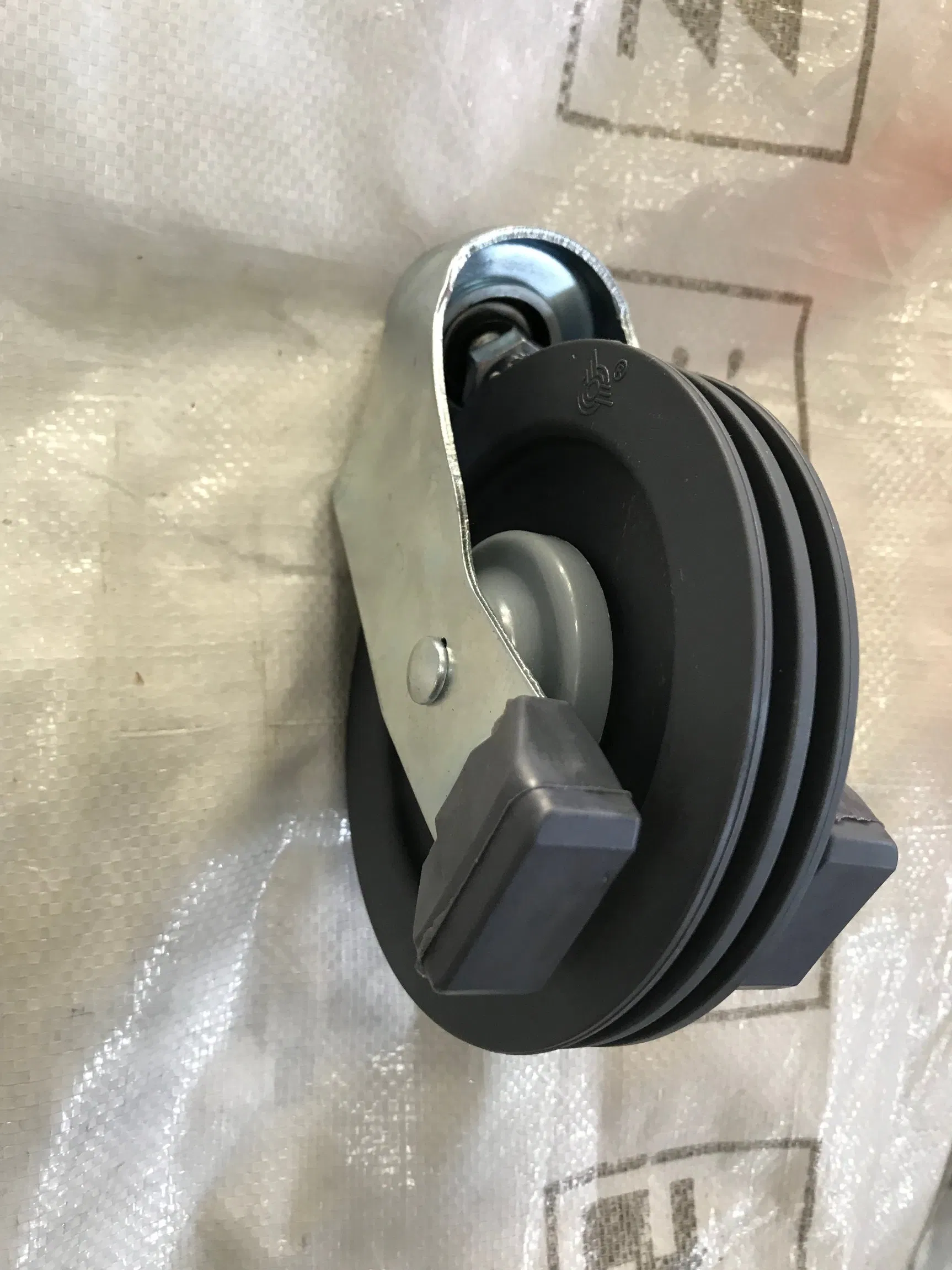 Factory Cheaper Cost 4&5 Inch Thread Stem Single Dish Elevator Shopping Cart Caster Wheel
