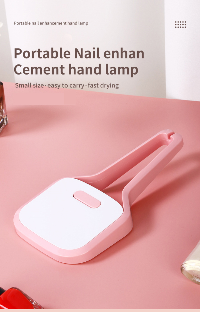 24W 12PCS Nails Dryer Gel UV LED Lamp Mini Foldable Lamp Machine Mini UV/LED Nail Lamp for Manicure