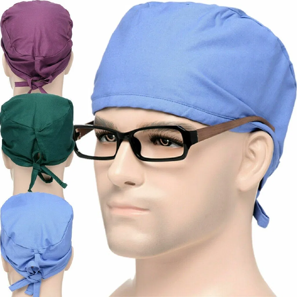 Wholesale Protective Elastic Unisex Scrub Caps