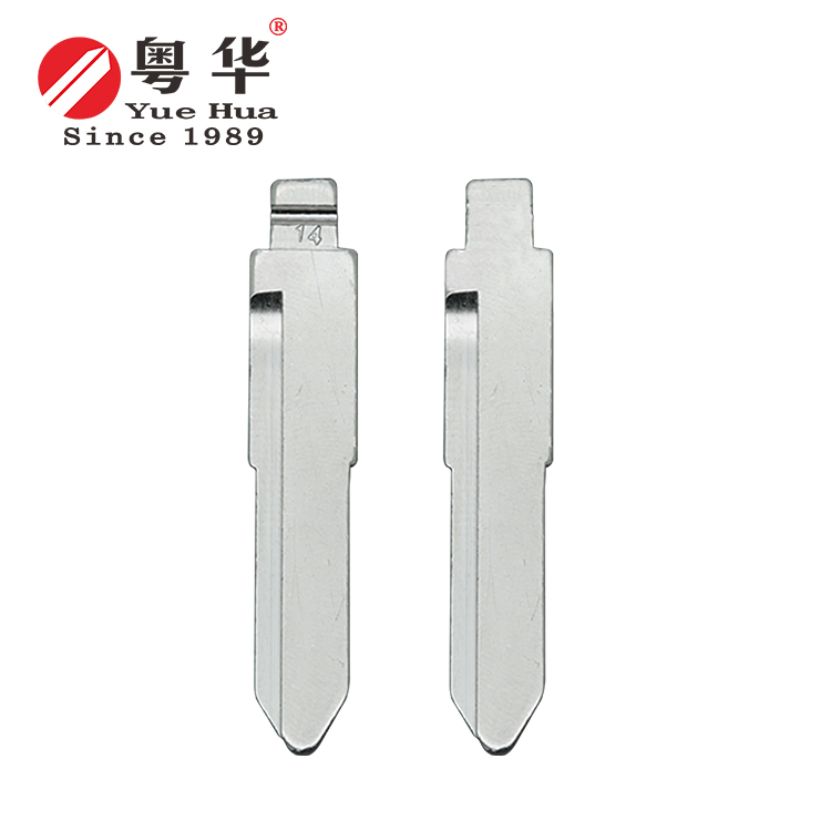 Universal High-Security Blank Key Compatible with All Vehicles