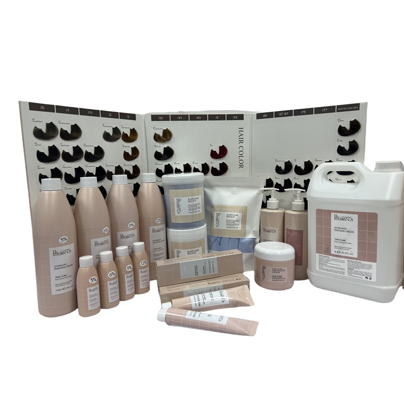 67 Colors Low Ammonia fashion Hair Dye Permanent Hair Color Cream