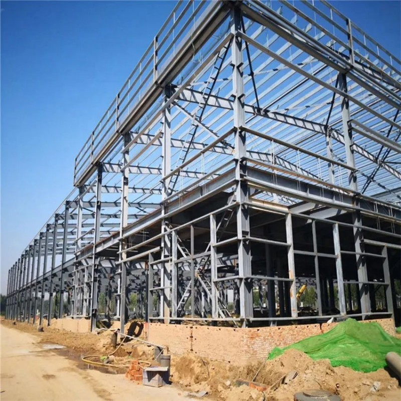 China Made Light Steel Frame Factory Shed Metal Warehouse Structure