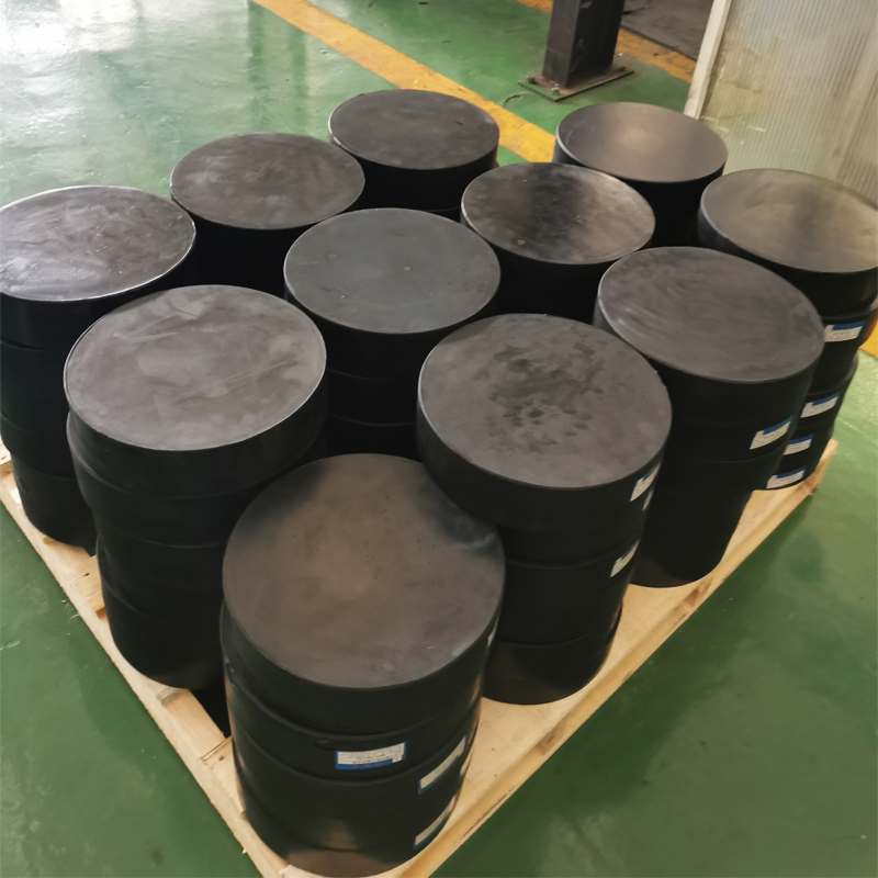 Customized Size Neoprene Rubber Pads Elastomeric Block Rubber Bearing for Bridge