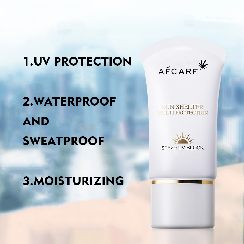 Sunscreen Face Brighten Smooth Skin Sunscreen Cream Base Cream