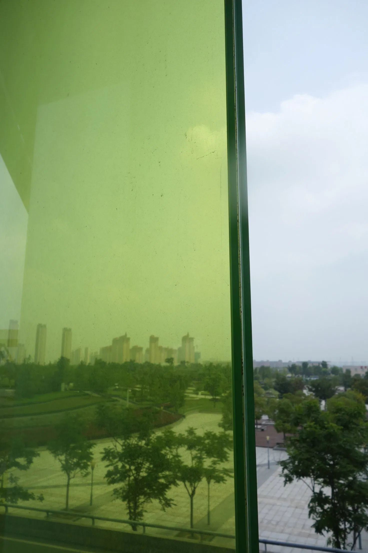 Tempered Laminated Colorful Enameled Glass
