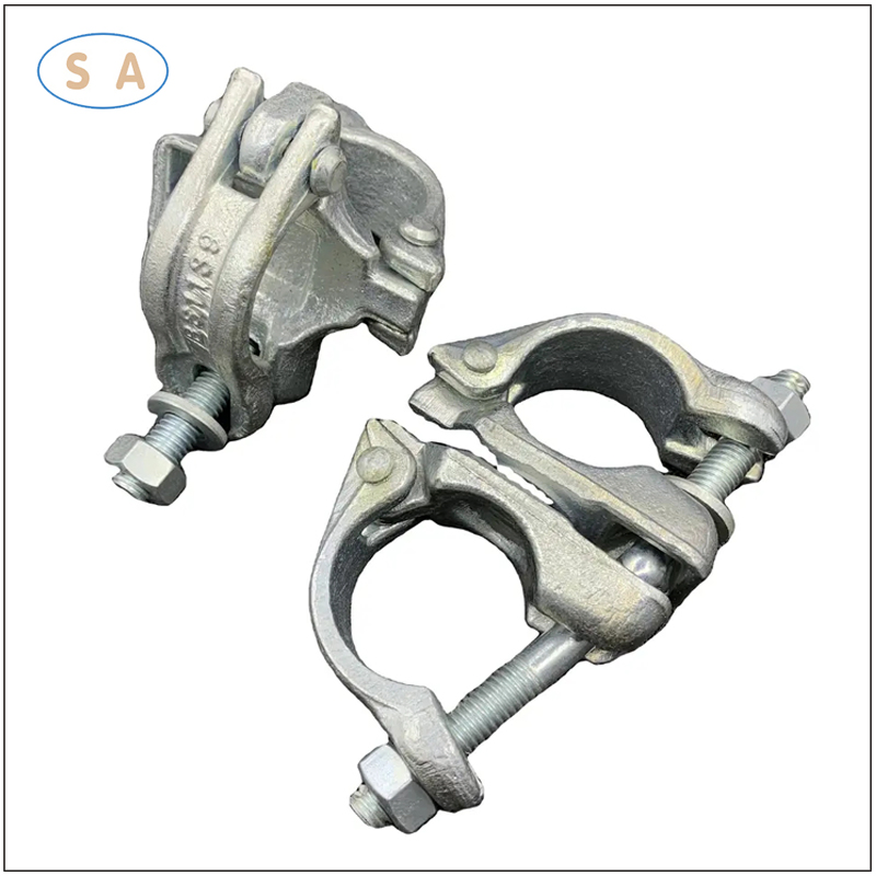 Manufacturing Wholesale Factory Galvanized Scaffolding Double Coupler Forged Scaffolding Clamp