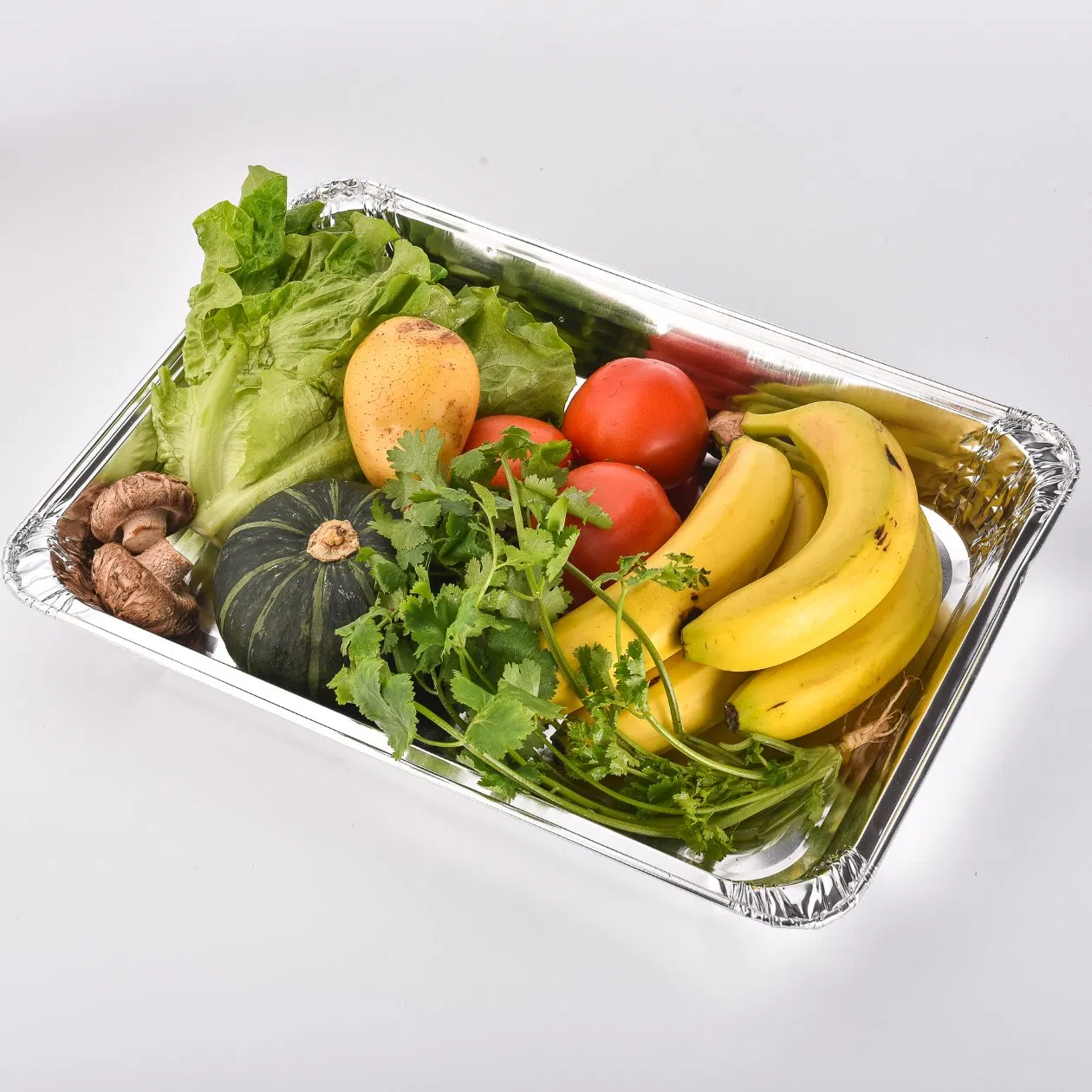 Disposable Food Packaging Aluminium Foil Containers