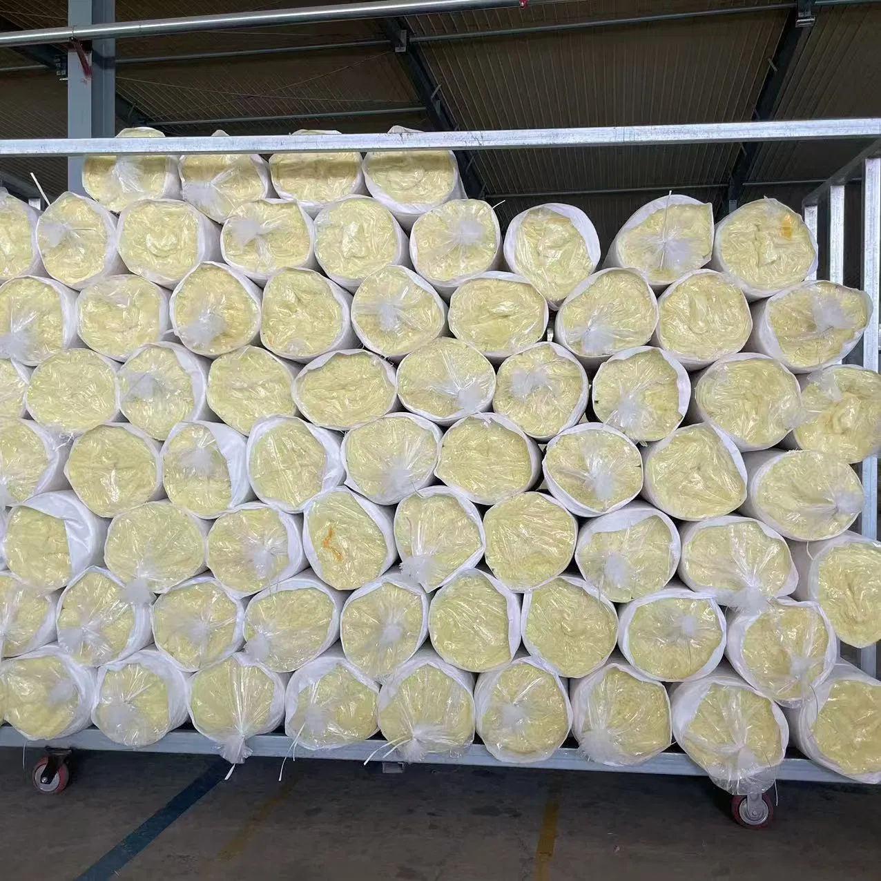 Wholesale Price Formaldehyde-Free Glass Wool Blanket for Insulation