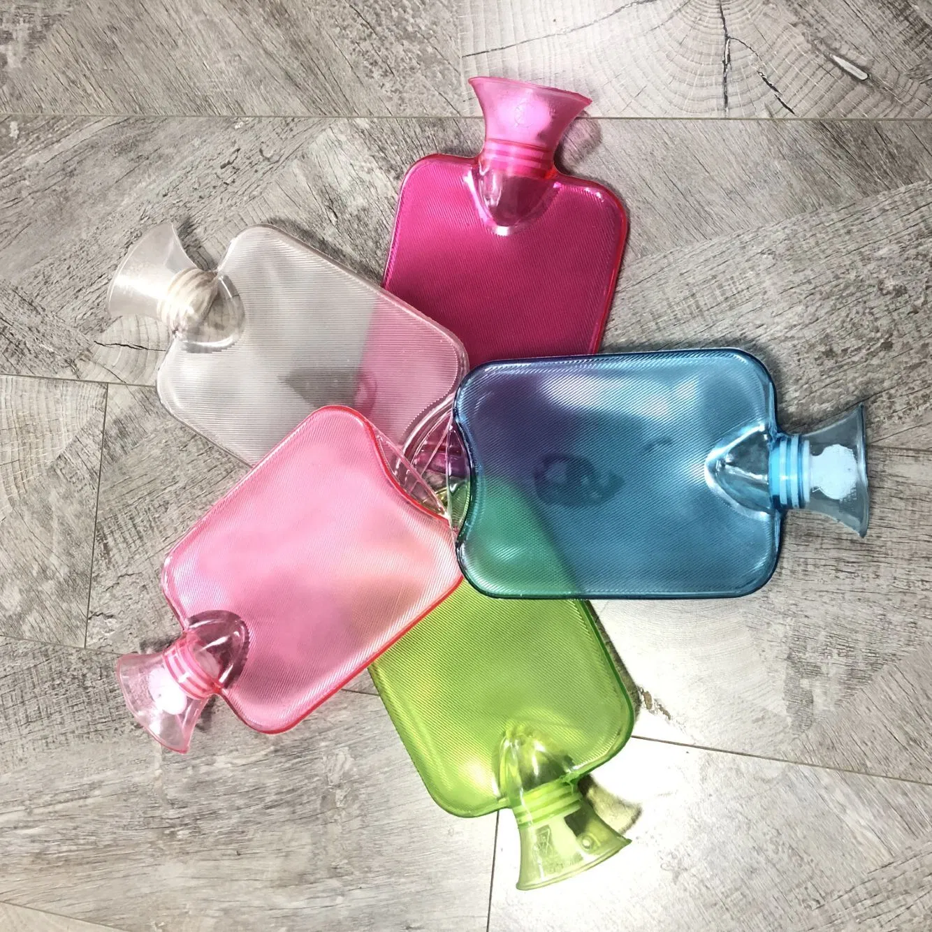 Comfortable PVC Hot Water Bottle Bag Sample Customization Available