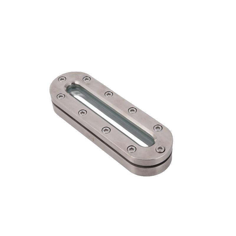 Sanitary Oval Sight Glass Stainless Steel 304 316