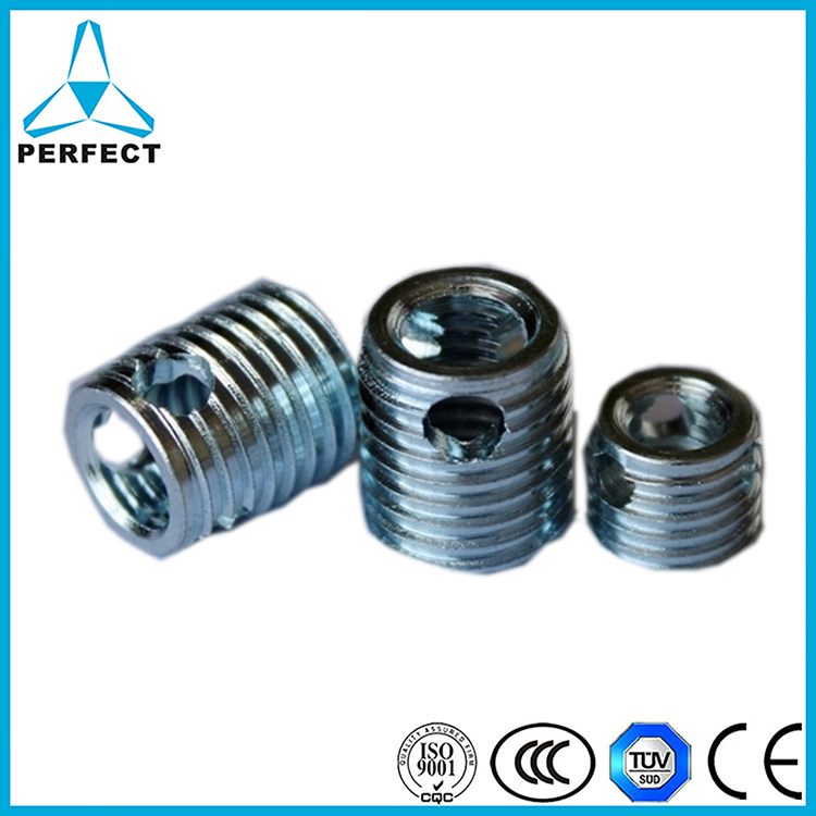 Втулка самонарезающая с прорезями для ремонта резьбы