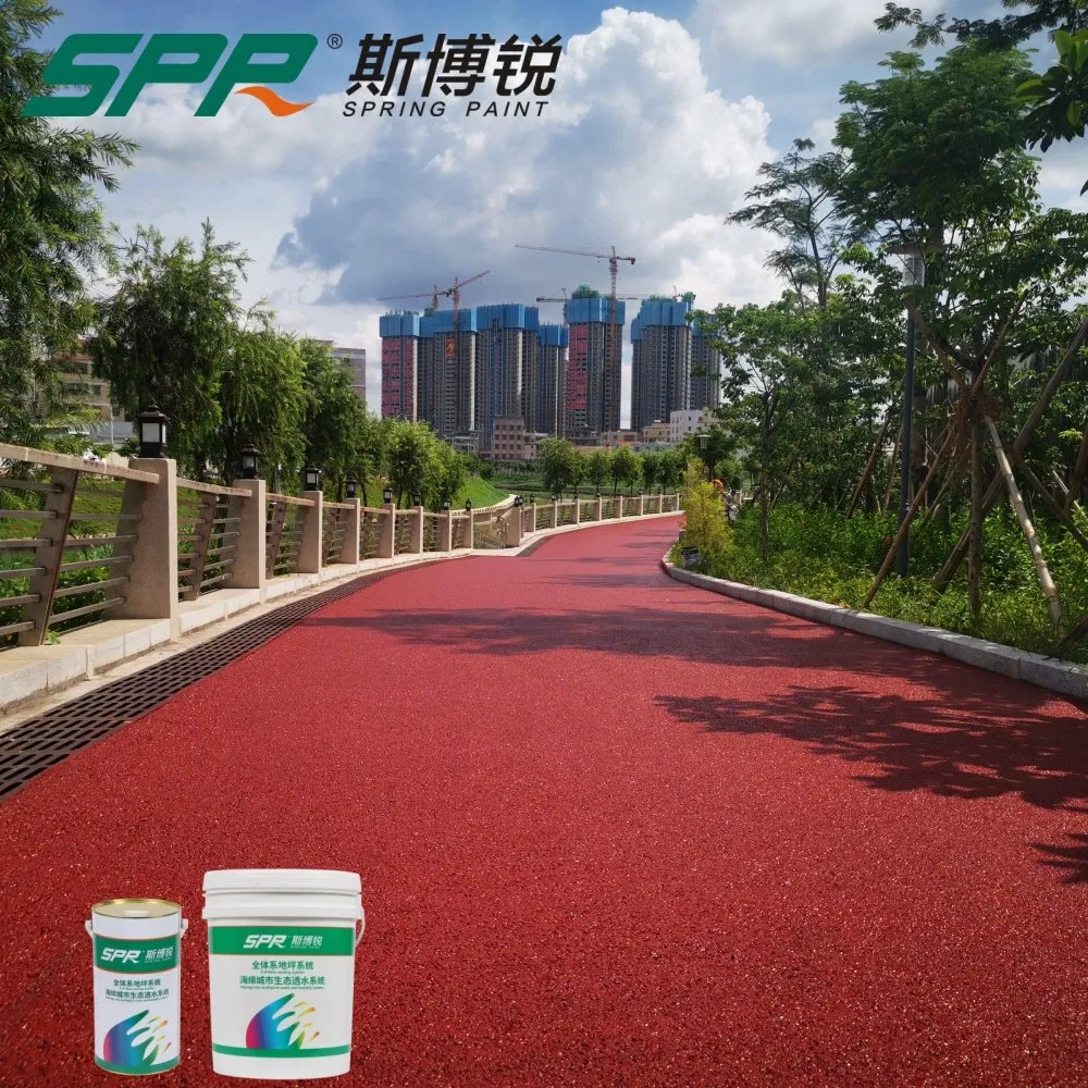 Fade-Resistant Asphalt Pavement Color-Changing Floor for Public Spaces