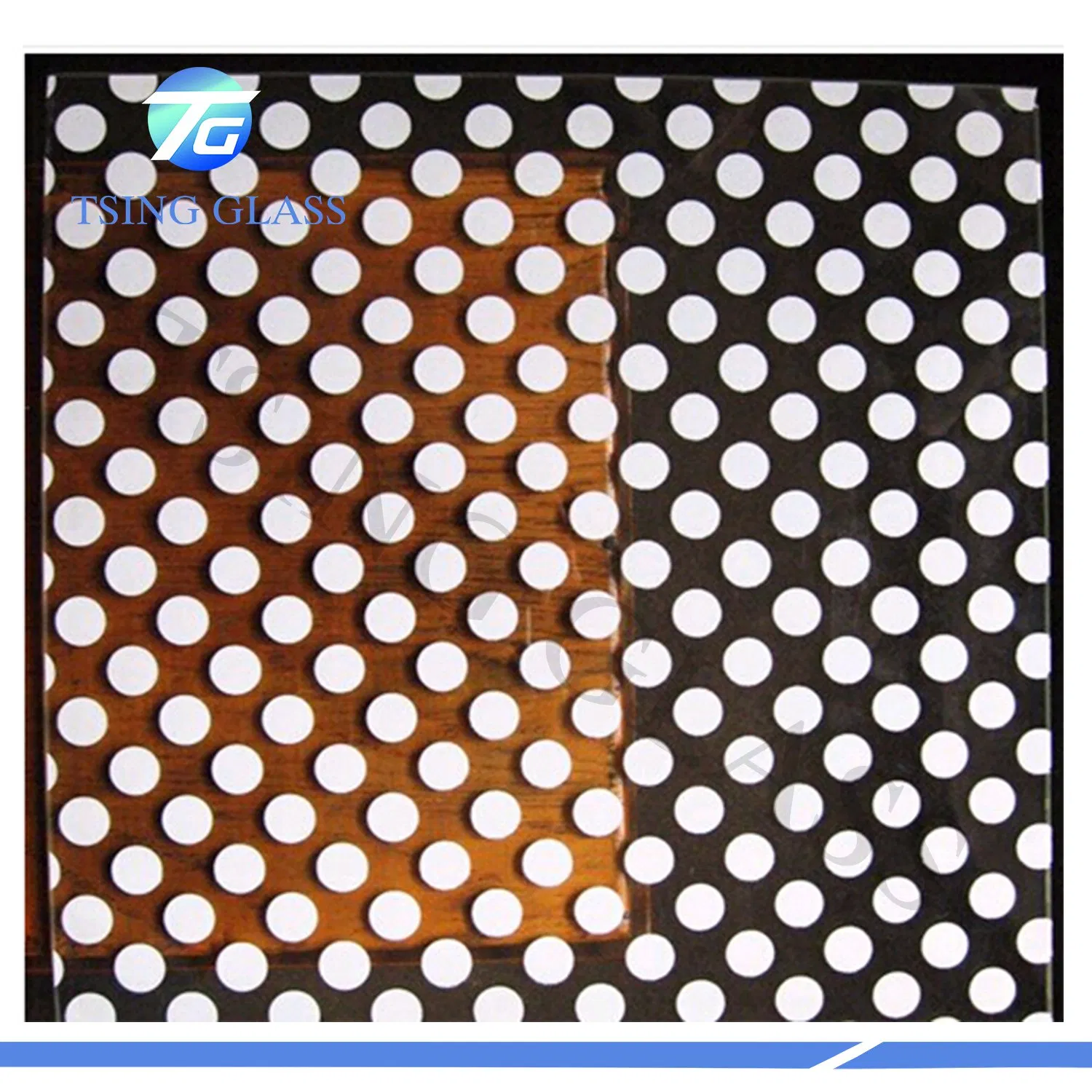 Customized Colors Printed Surface Tempered Silk Screen Glass for Electric Appliance