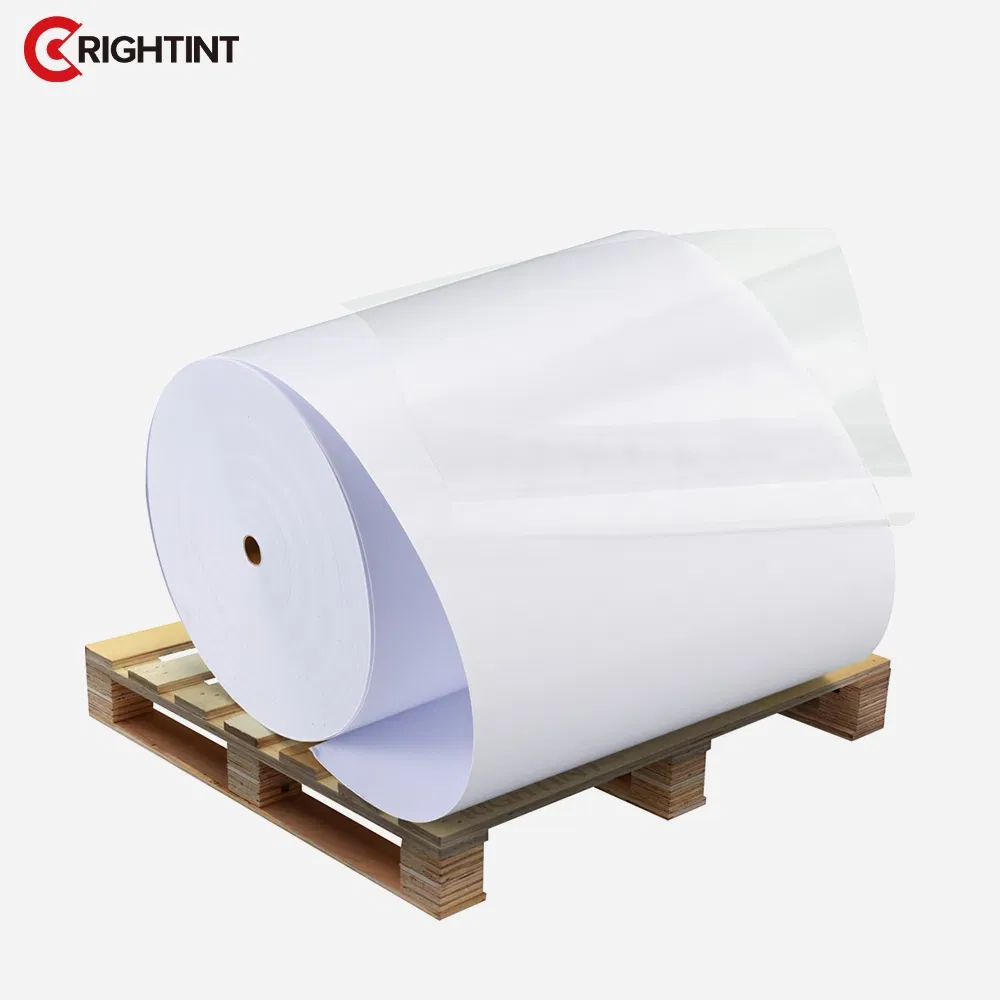 Industrial safety film labels with icons high tack adhesive paper