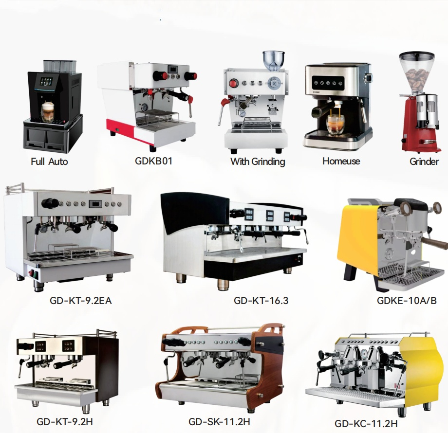 Professional Industrial Italy Mesin Kopi Cafetera Pump Esspresso Cafeteira Expresso Maker a Maquinas De CE Cafe Sale Italian Commercial Espresso Coffee Machine