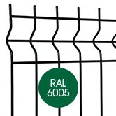 3D Curved Security Welded Bending Wire Mesh Fence Decorative Galvanized with PVC Coated Panel for Garden