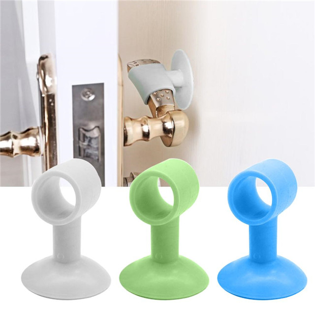 2PCS Doorknob Wall Mute Crash Pad Easy Install