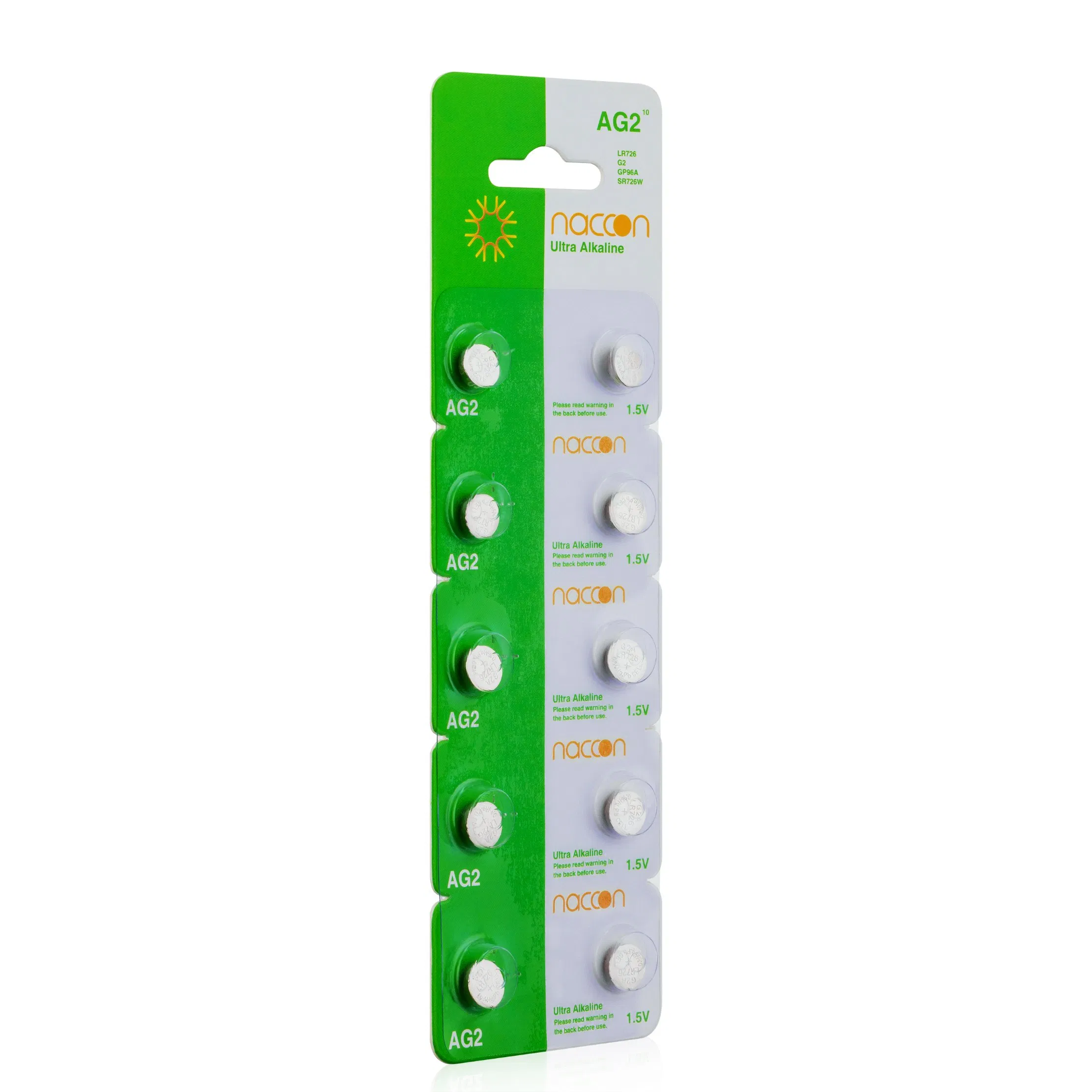 Батарейка-таблетка AG2/LR59 1.5V Alkaline, 28mAh