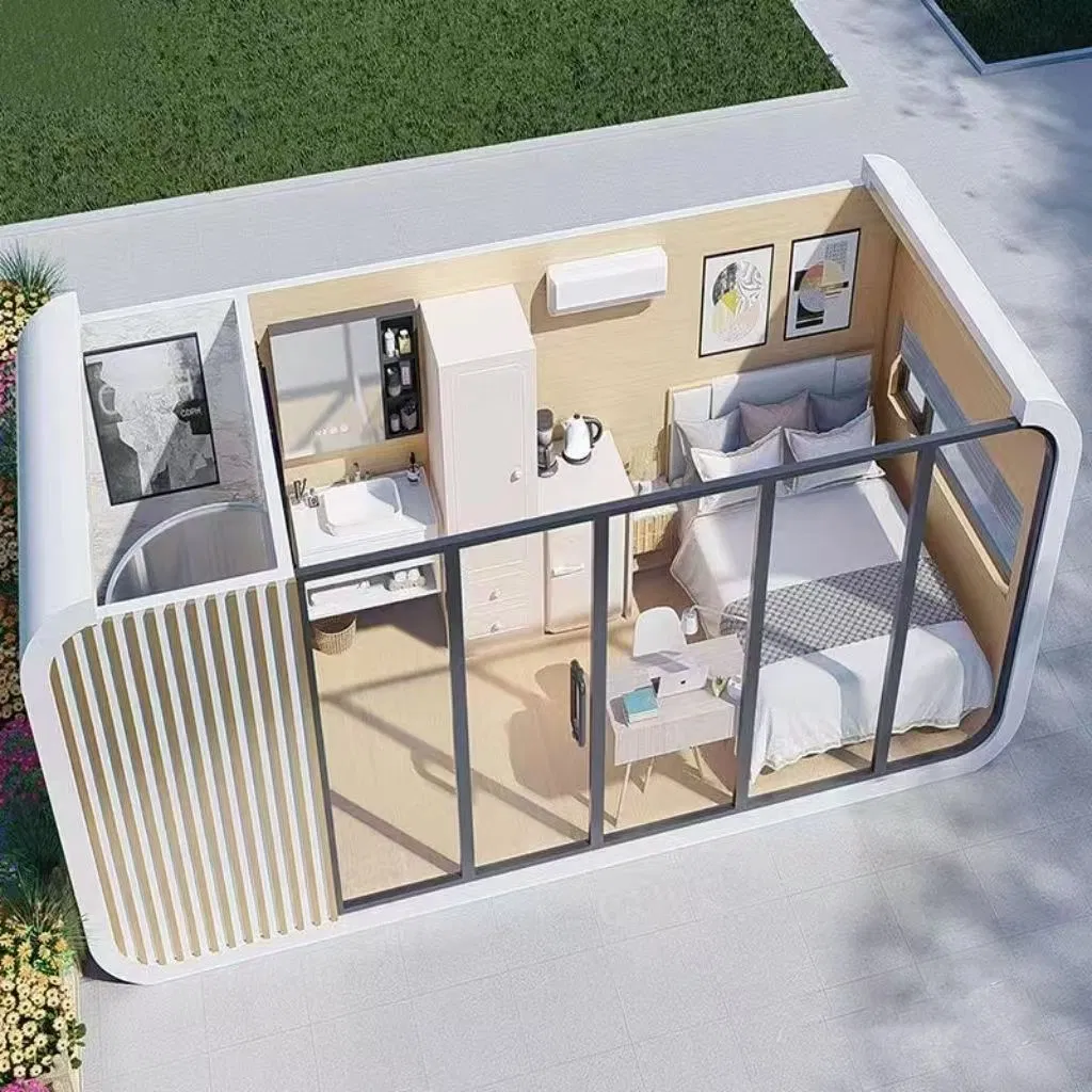 Wfzh Expore Standard Package Luxury Premium Capsule Apple Cabin Vessel House for Residential Hostel