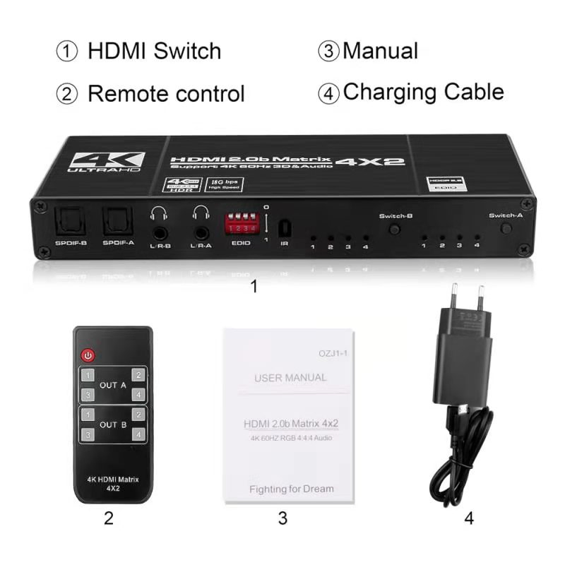 Контроллер HDMI Matrix 1080P