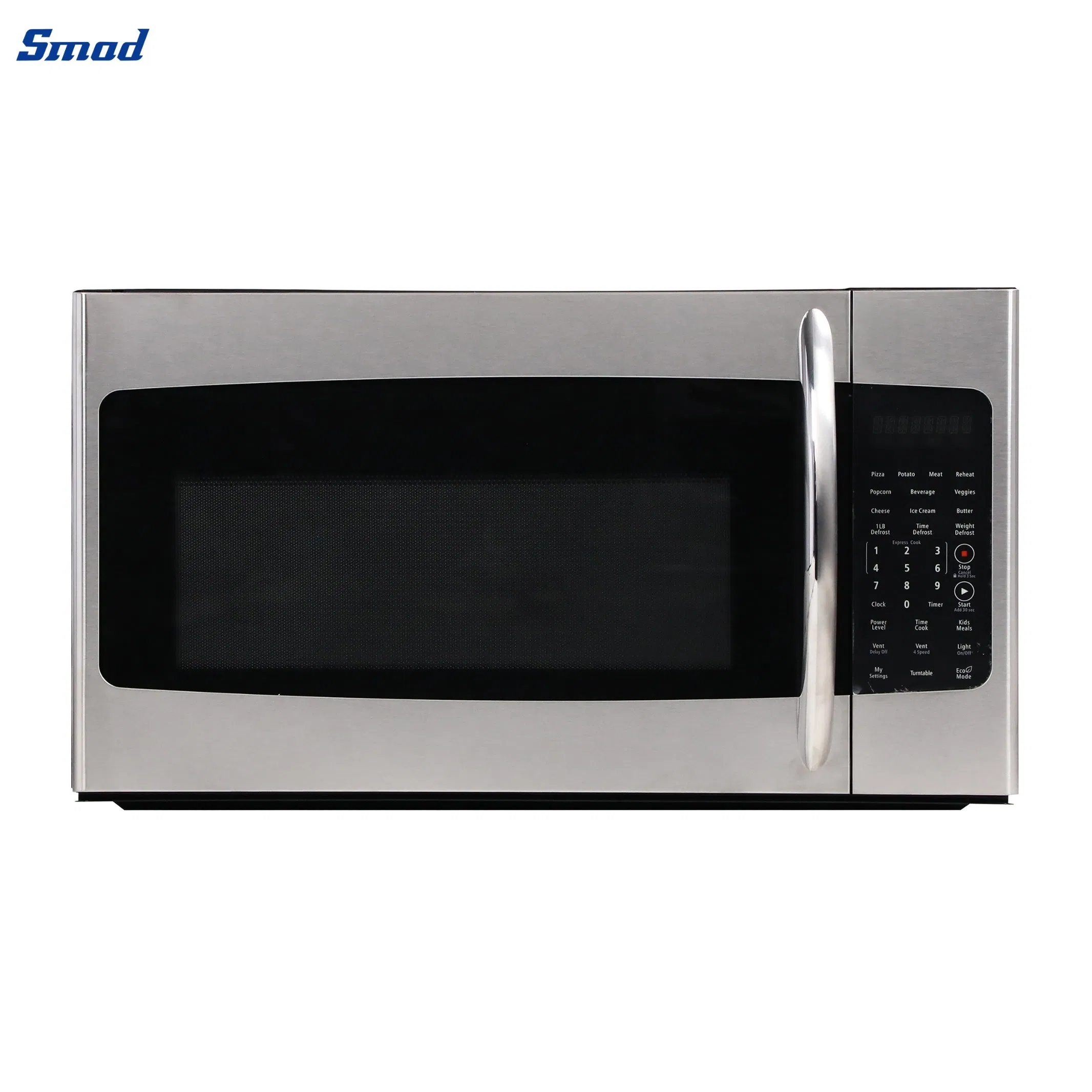 Smad 1.6 to 1.8 Cu. FT Kitchen Stand Stainless Steel Speedy Baking Food Grill Convection Bread Built-in Toaster Electric Black Over The Range Microwave Oven