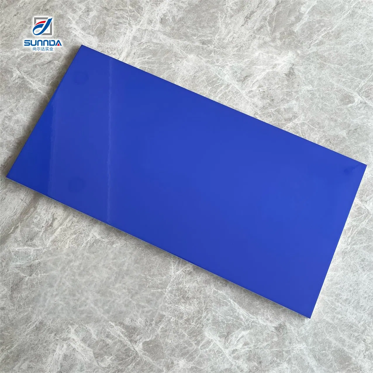 Pure Grey Bathroom Decoration 30X60cm Glazed Glossy Ceramic Wall Tile