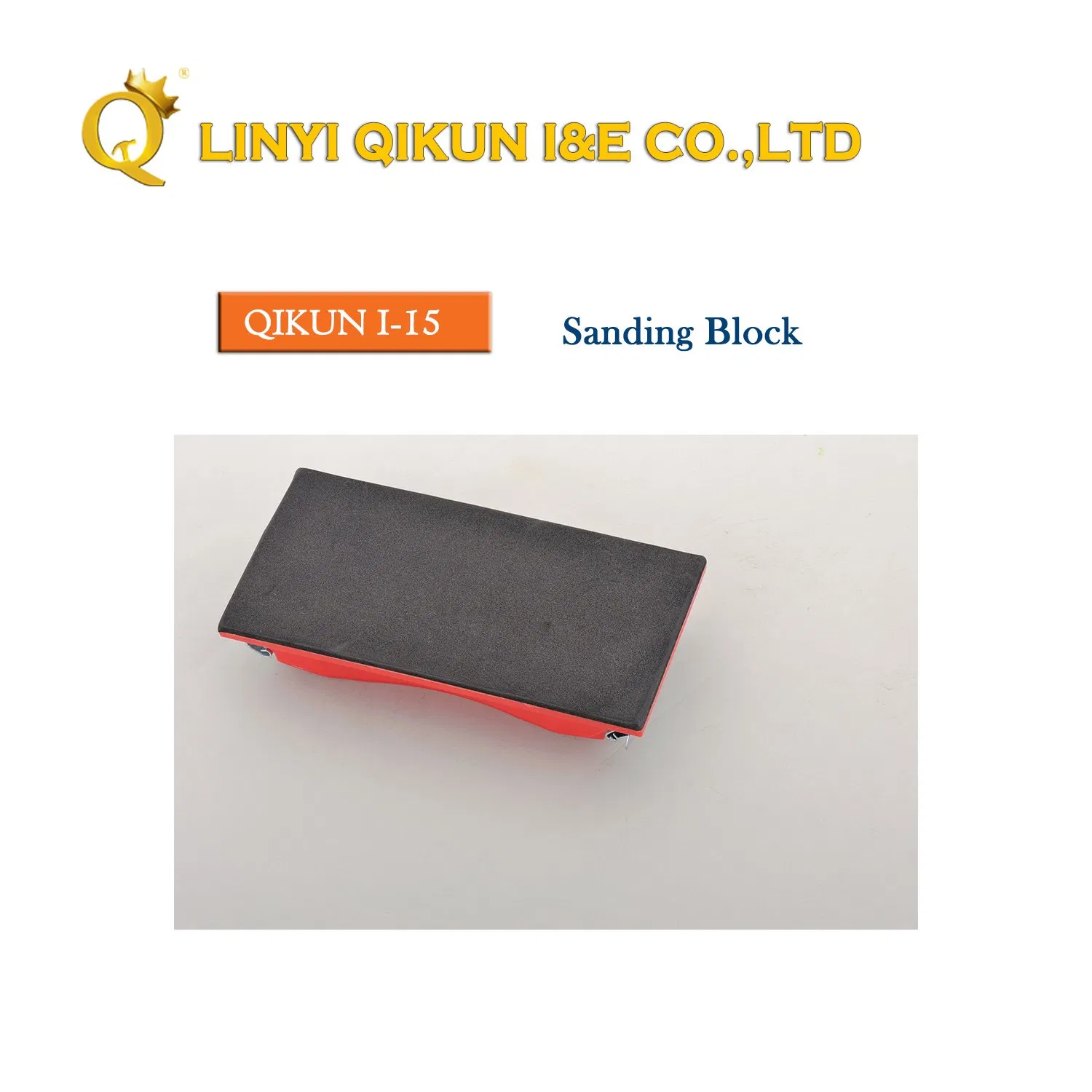 I-14 Construction Hardware Hand Tools Easy Load Sand Paper Press Sanding Block