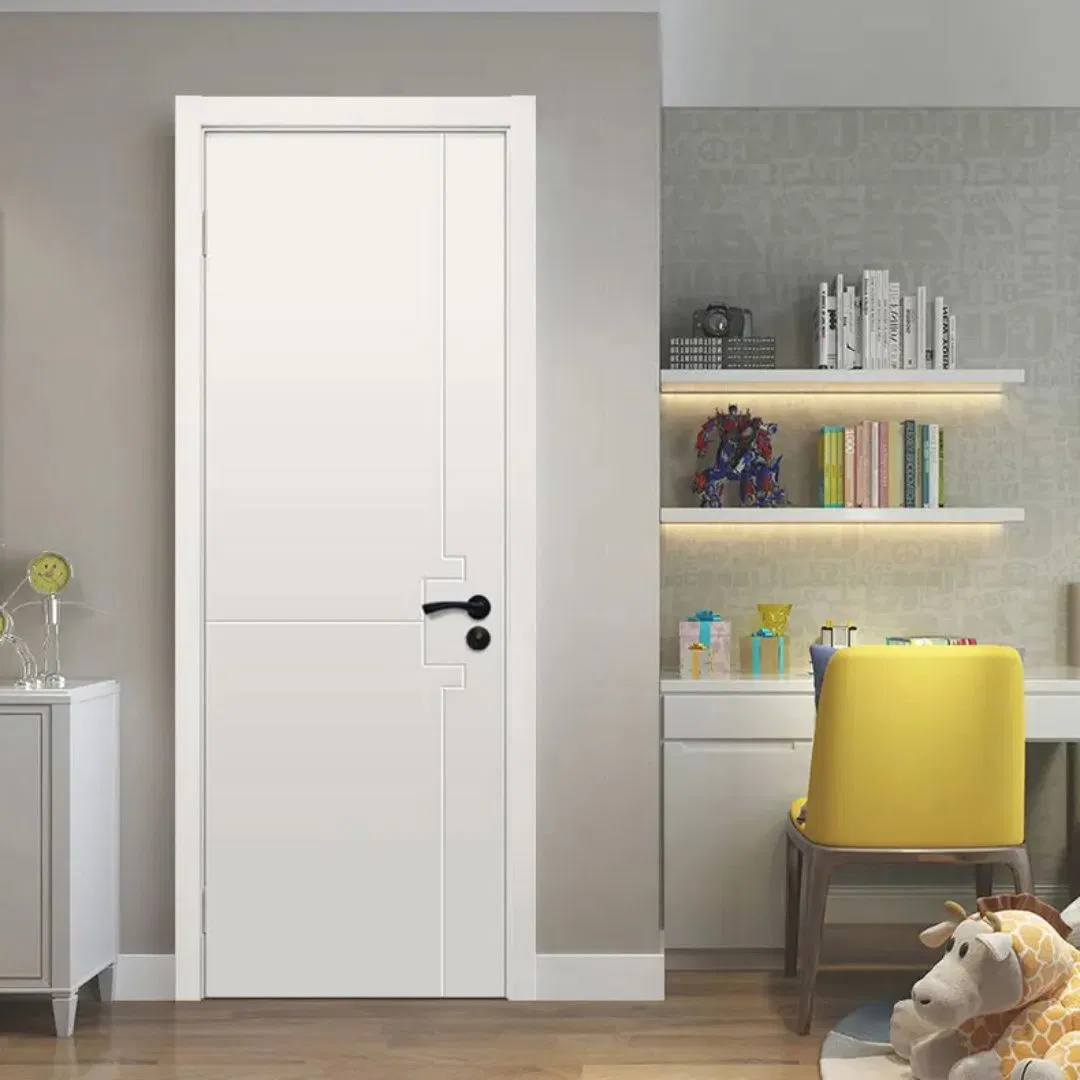 Minimalist Other Aluminium Easy-Install Internal Wood Door for Apartment Entry