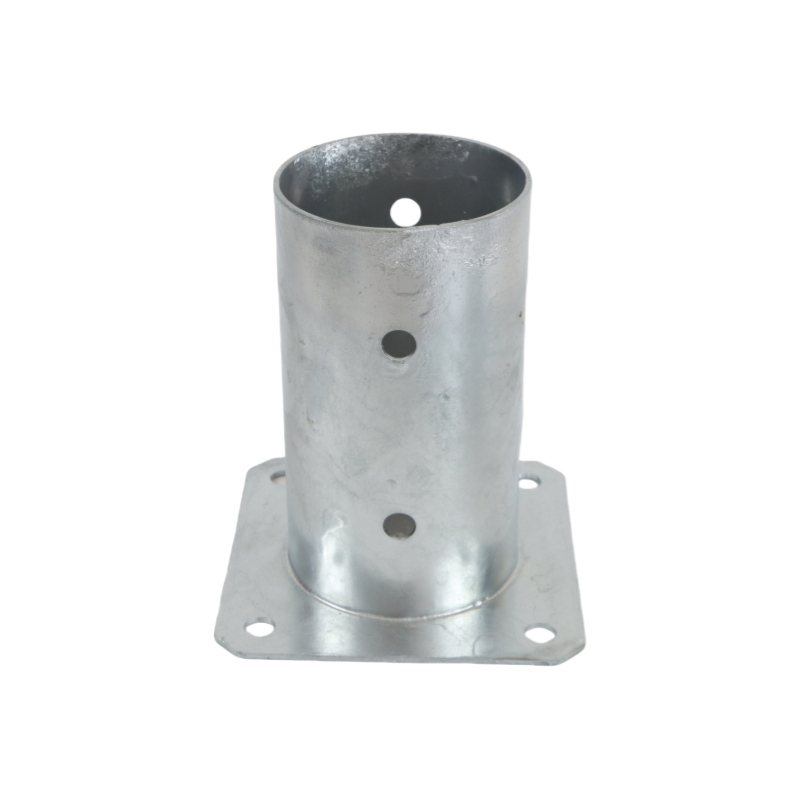 Galvanized Ground Sleeve for Wooden Post and Garden Structures