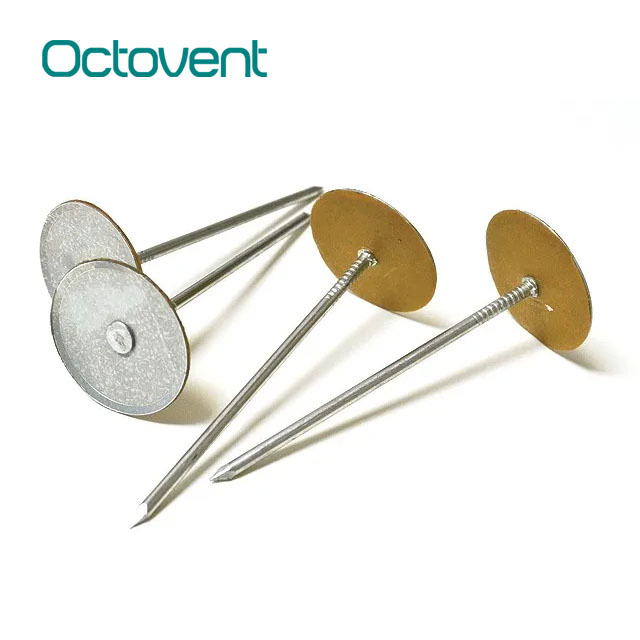 HVAC Systems Parts Cup Head Weld Pin Insulation Fastener for Glass Wool