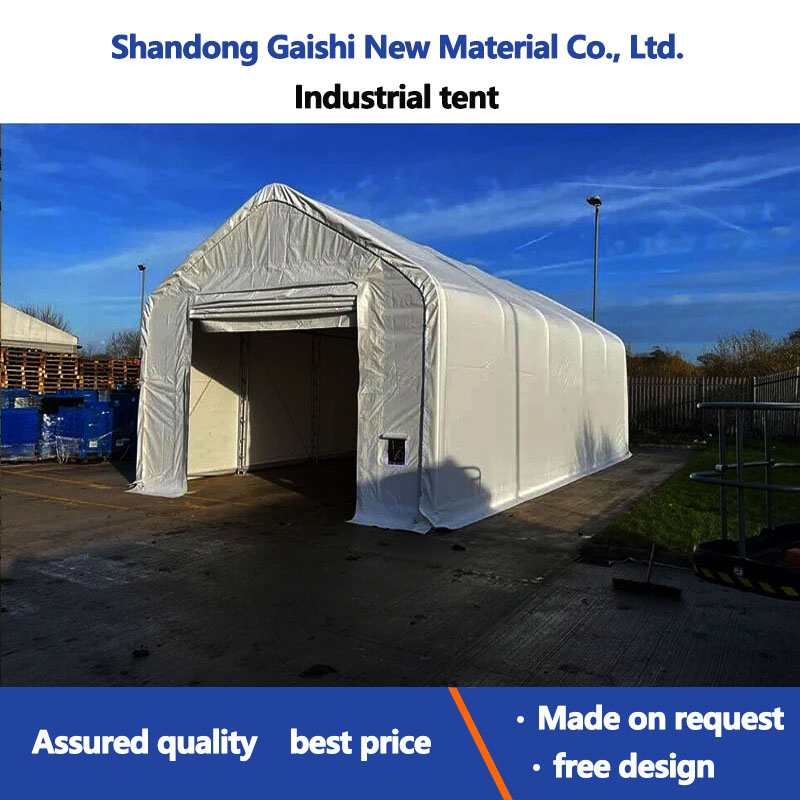 Prefabricated Large Steel Frame Industrial Storage Tent for Warehouse