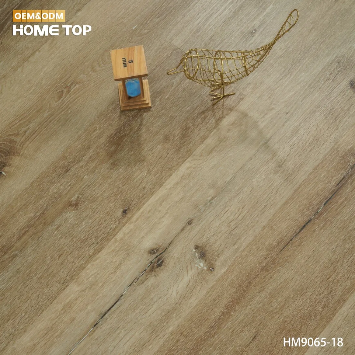 Водостойкий SPC ламинат Unilin Click, деревянный декор