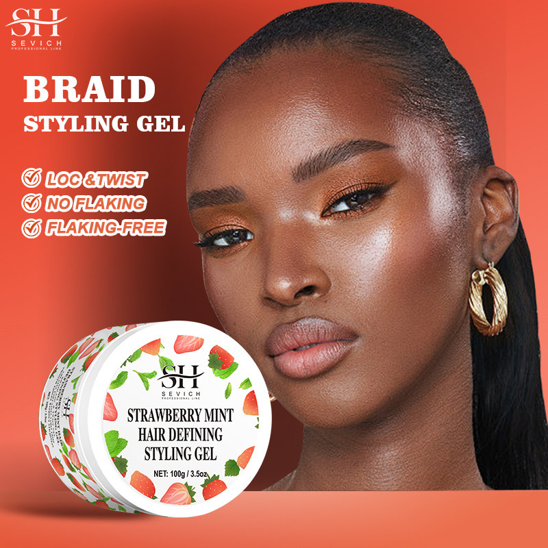 Hair Styling Gel Custom Natural Herbal Vitamin Moisturizing Curl Defining Cream Gel