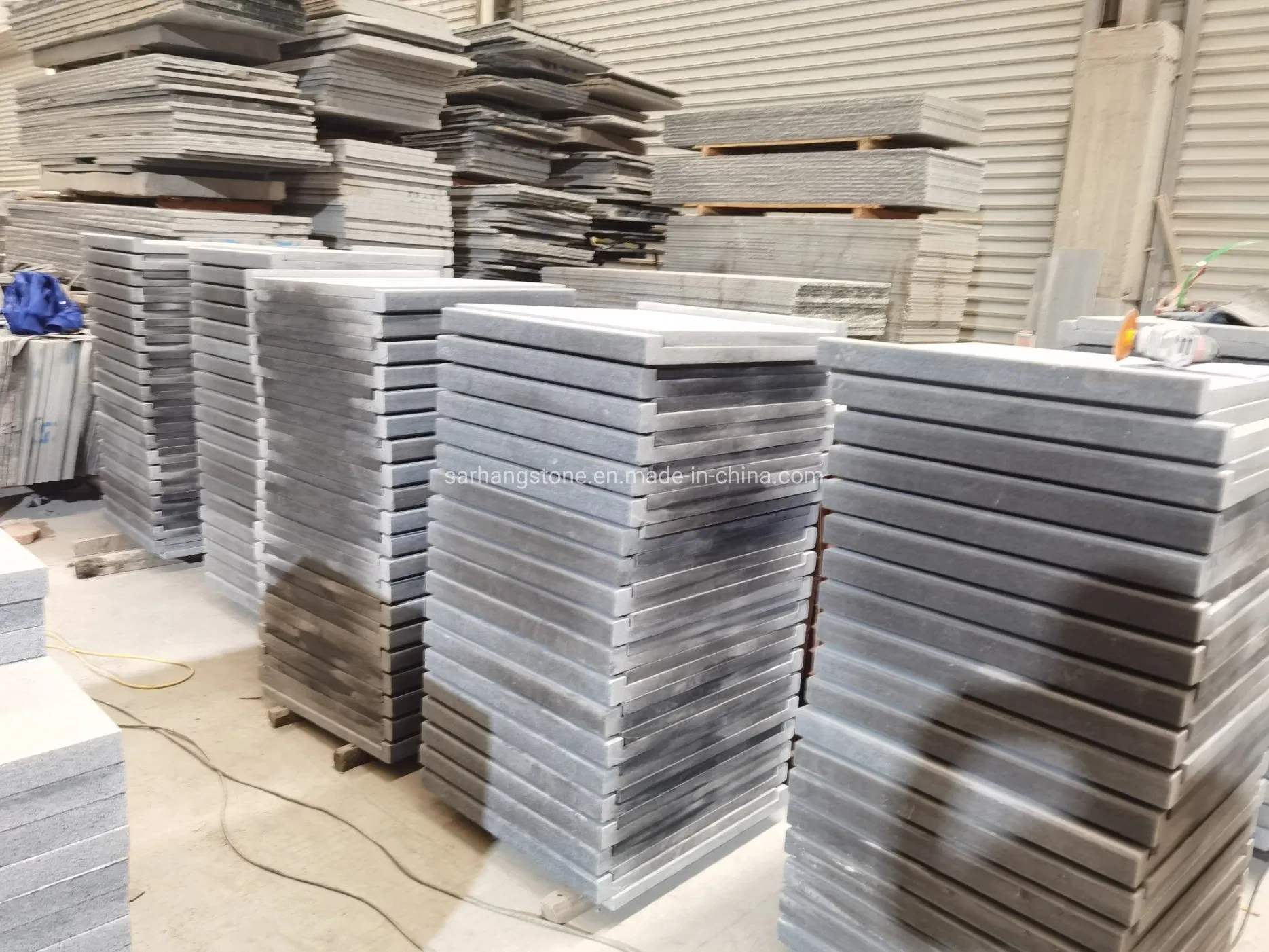 Flamed G684 Black Granite Natural Stone Waterproof Swimming Pool Coping Stones Tiles Swimming Pool Covers