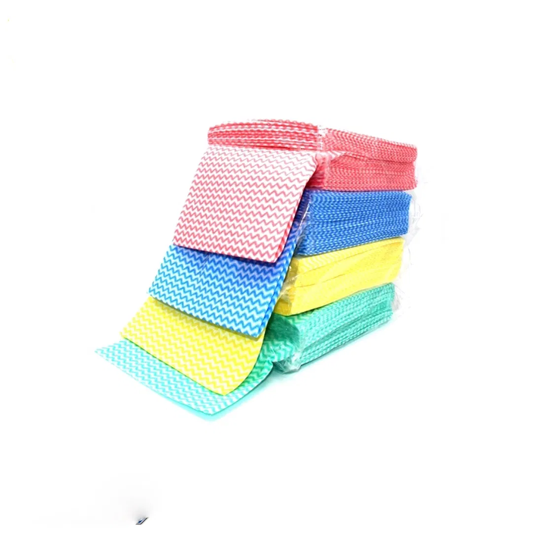 High Strength Fold Spunlace Nonwoven Household Cleaning Multipurpose Wiping Dishcloth