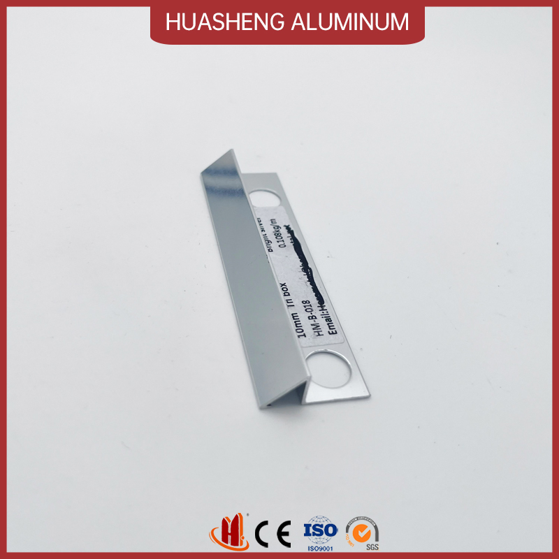 China Factory Black Wall Corner Tile Trim Aluminum Tile Edge Trim