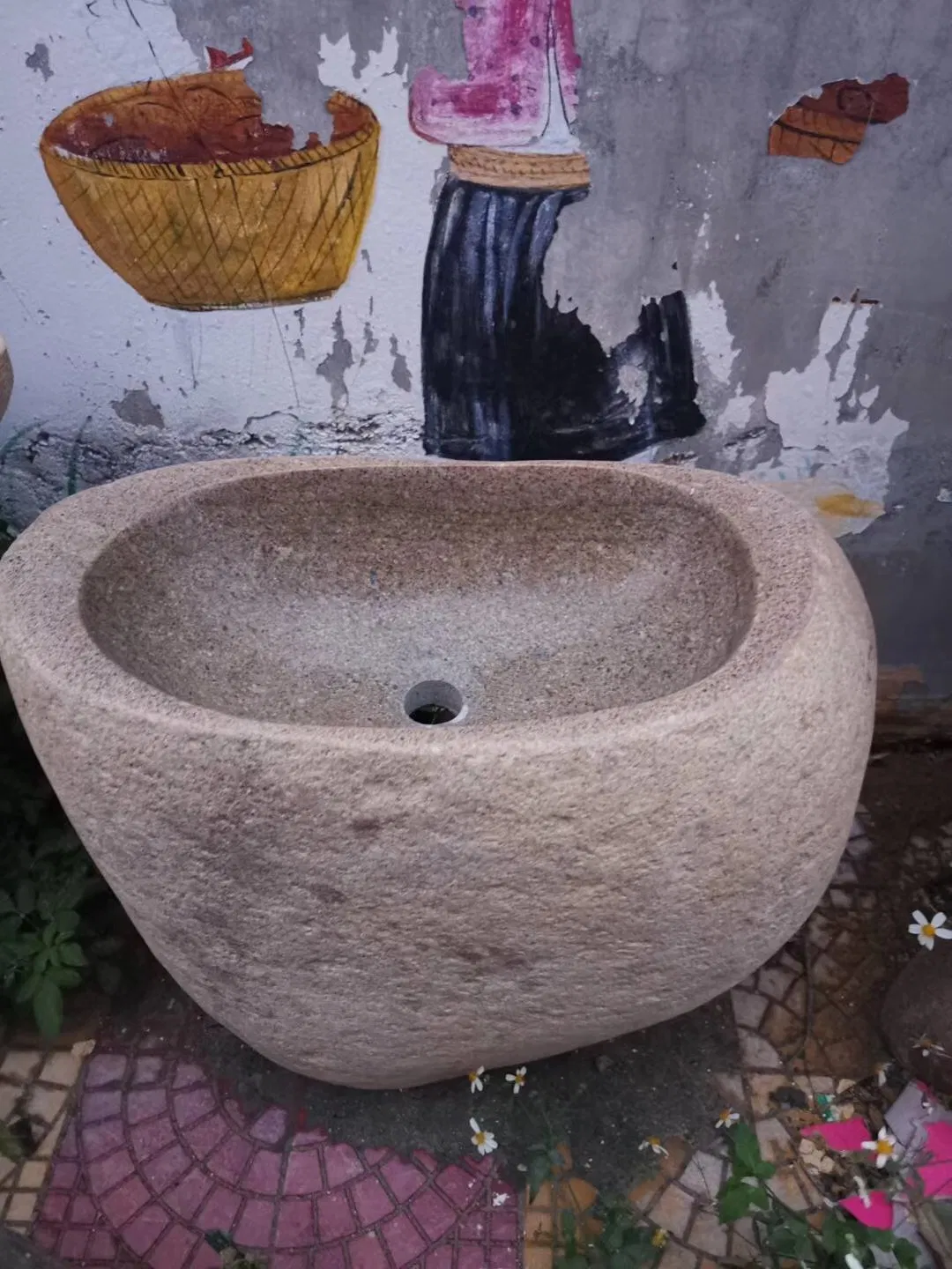 Marble Granite Stone Sink for Hotel Bathroom