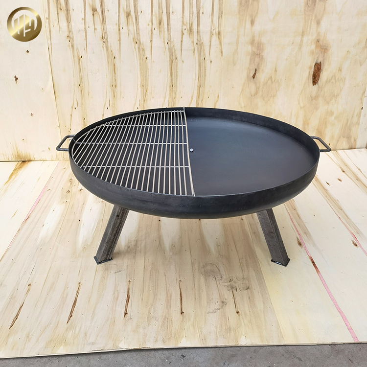 Metal Corten Steel Garden Furniture with Fire Pit/BBQ/Camping Metal Wood Stove Burning Heater