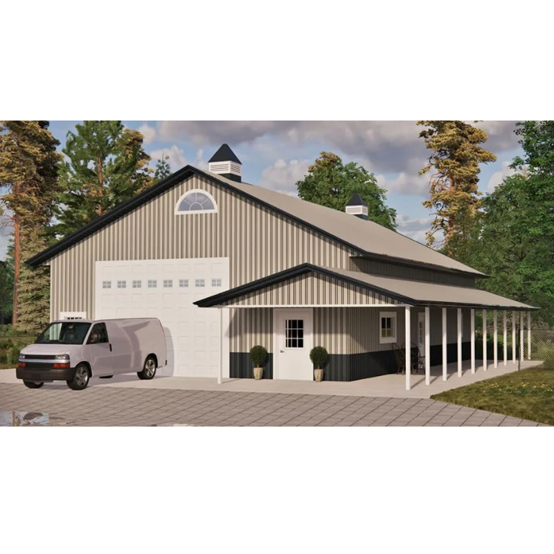 Easy Installation House Construction Car Prefab Shed Garage Port