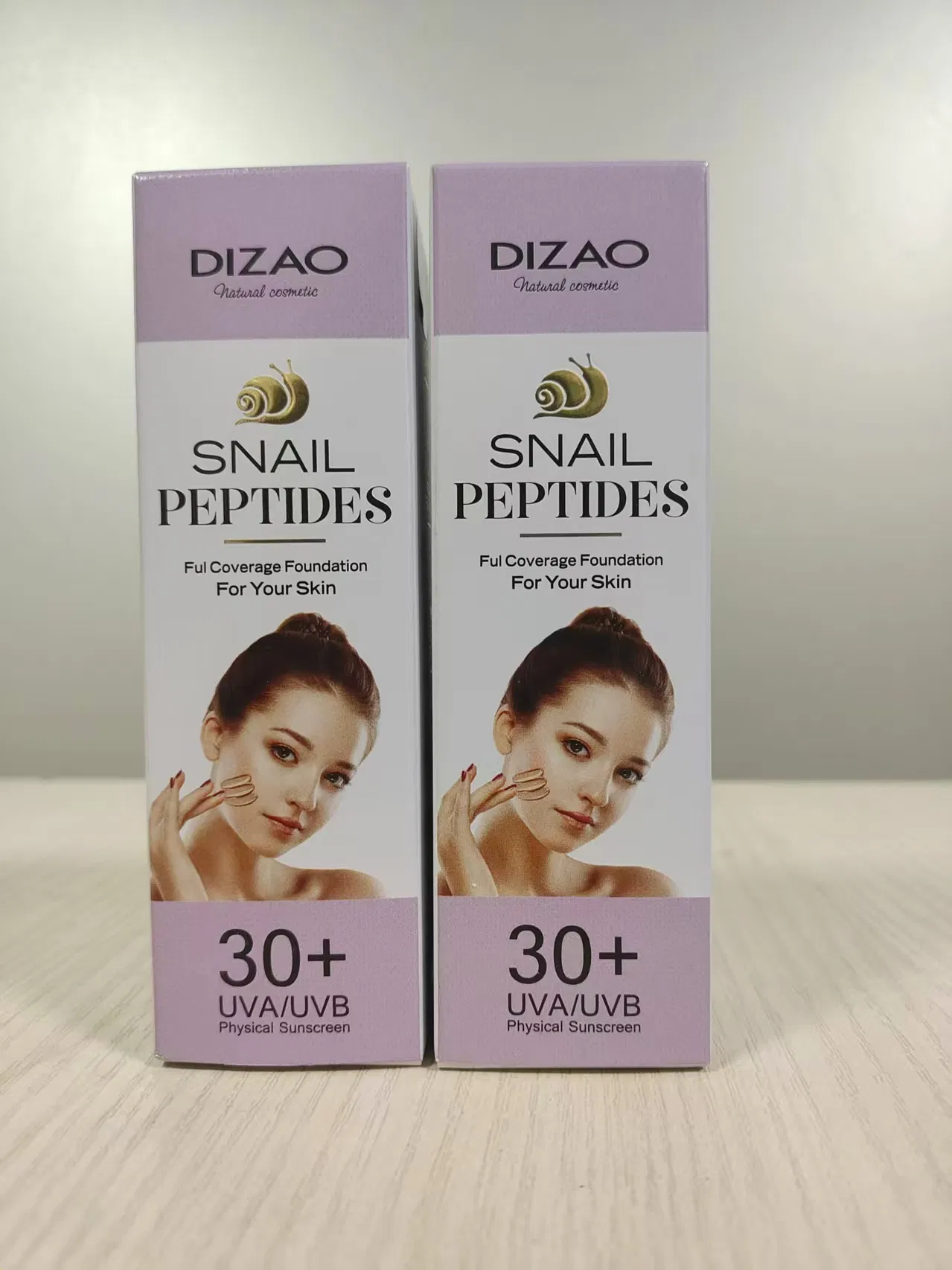 Dizao Snail Peptides Ful Coverage Foundation for Your Skin Spr 30+