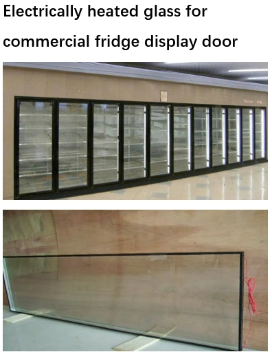 Wine Cabinet Display Window Glass Electrically Heated Glass