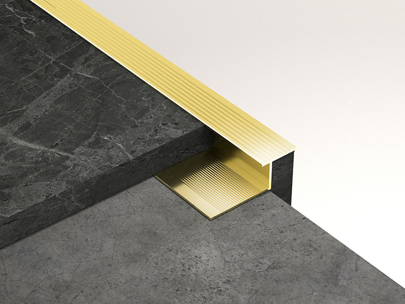 Installing Perfect Profile Trim Stair Edge Step Nosing