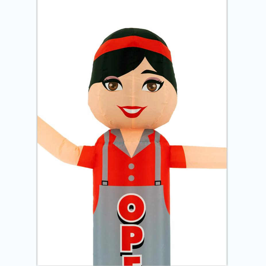 Advertising Dancer Inflatable Air Dancer Sky Dancer with Logo Printed Race Arch Gate