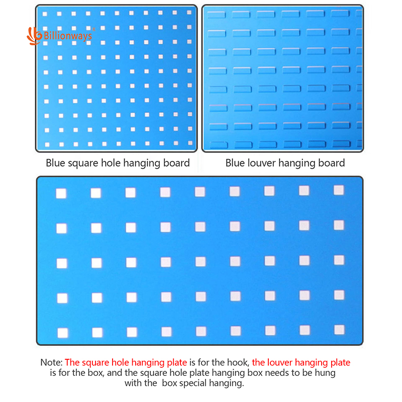 Floor Stand Pegboard Garage Tool Rack for Hardware Store Customization