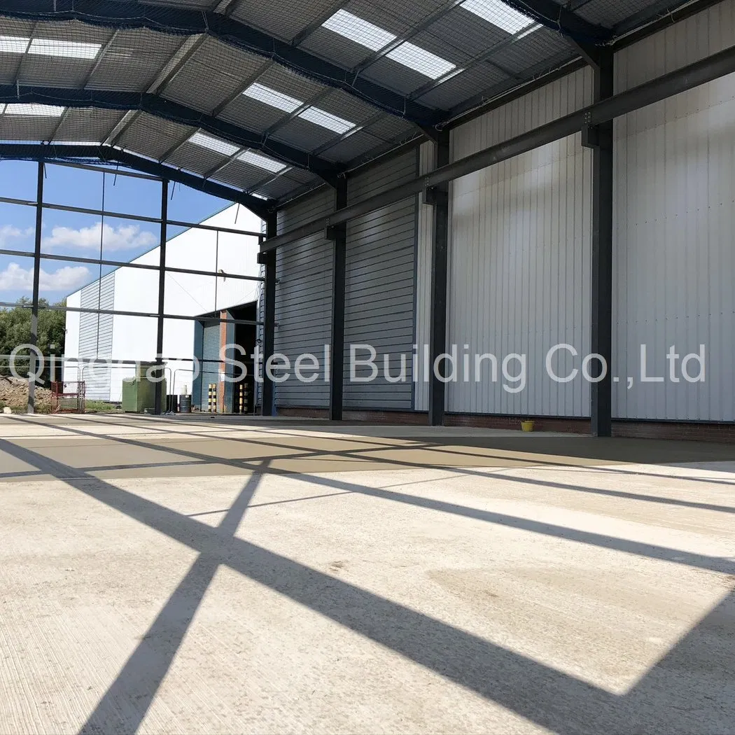 Hot DIP Galvanized Prefabricated Steel Structure Frame Warehouse Workshop Shed Hangar Building